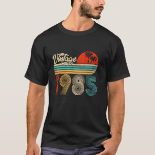 Vintage Born In 1985 Retro 40th Birthday Gifts 40 T-Shirt