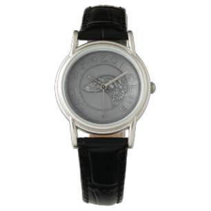 Vintage Borzoi Medallion Watch