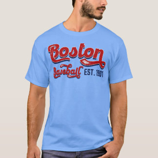 Vintage Boston Baseball Est 1901 Baseball Lover T-Shirt