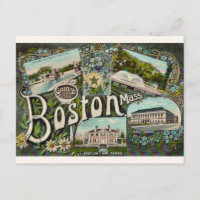 Vintage Boston Frog Pond