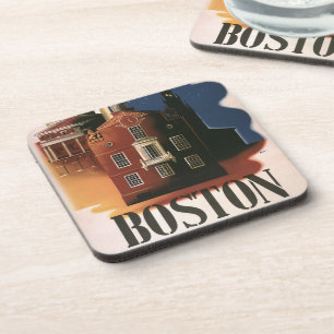 Vintage Boston, Massachusetts Paul Revere's Ride Coaster