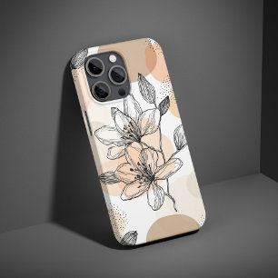 Vintage Botanical Boho Minimalist Aesthetic Plant  iPhone 16 Case