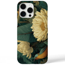 Vintage Botanical Floral iPhone Case | Elegant