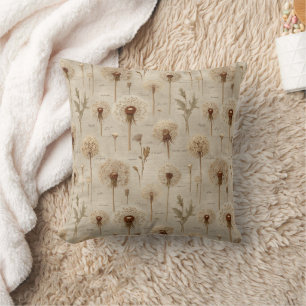Vintage Botanical Floral Pattern (10) Cushion