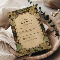 Vintage Botanical Foliage Wedding