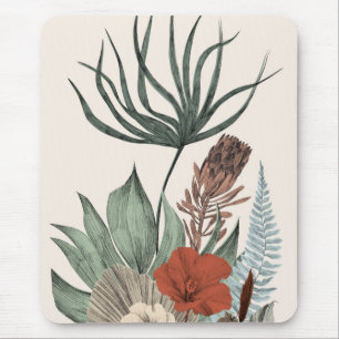 Vintage Botanical Garden – Wildflowers & Protea Il Mouse Pad