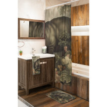 Vintage Botanical Hippo