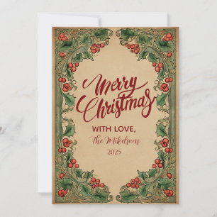 Vintage Botanical Holiday