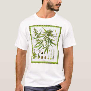 Vintage Botanical Illustration, 1897 - A weed T-Shirt