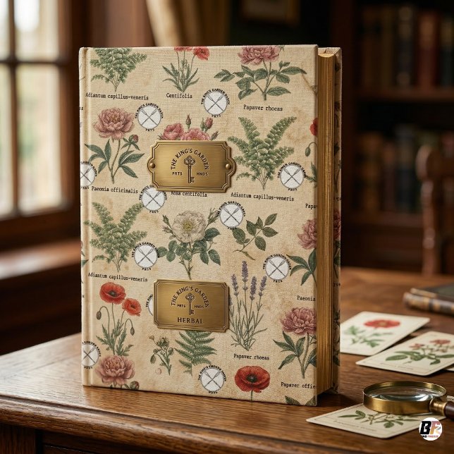 Vintage Botanical Illustration with Latin Names &  Wrapping Paper (Creator Uploaded)