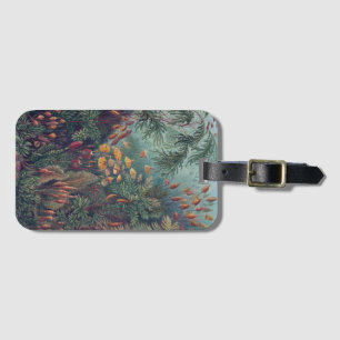 Vintage Botanical Illustrations Luggage Tag