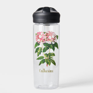 Vintage Botanical Mountain Laurel Flower Water Bottle