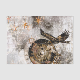 Vintage Botanical Retro Victorian Aged Tissue Paper