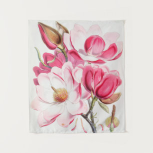 vintage Botanical Tapestry