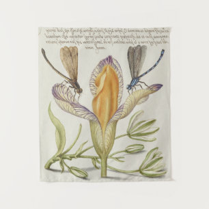 vintage Botanical Tapestry