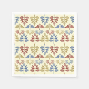 vintage botanical tapestry napkin