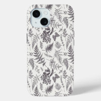 Vintage Botany & Butterfly Pattern