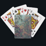 Vintage Botany Scientific Illustration Playing Cards<br><div class="desc">Muscinae by Ernst Haeckel,  a vintage botany and scientific illustration. This is a collection of plants and flowers as drawn in old botany books.</div>