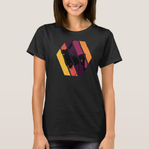 Vintage Boulder Retro Climber Bouldering Climbing  T-Shirt