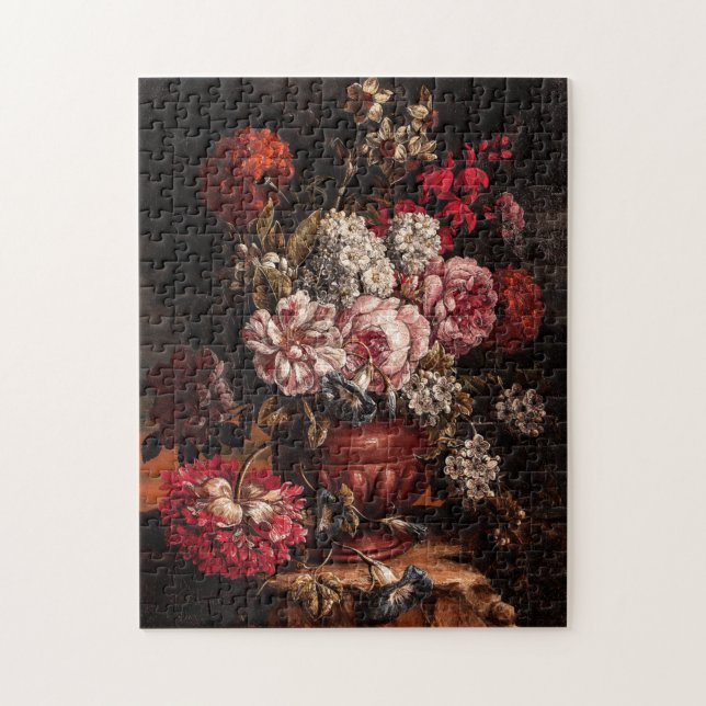 Vintage Bouquet of Flowers  Jigsaw Puzzle (Vertical)