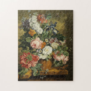 Vintage Bouquet of Flowers  Jigsaw Puzzle