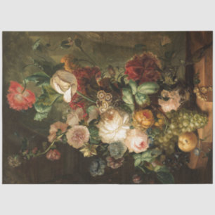 Vintage Bouquet of Flowers Tissue Paper