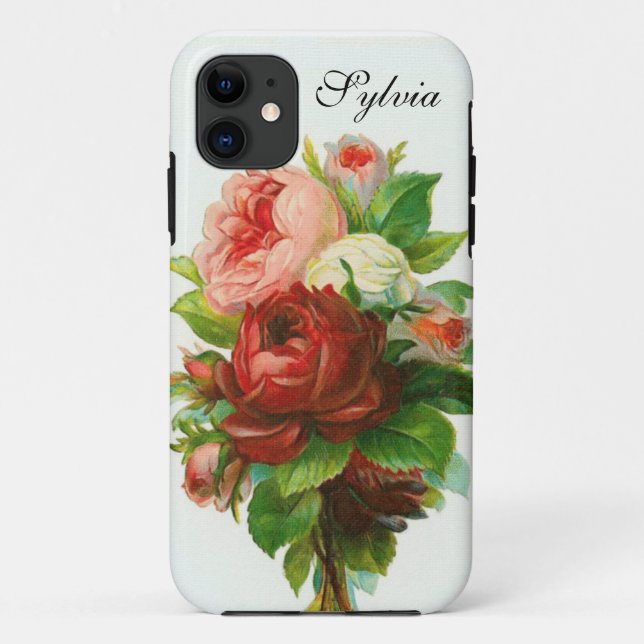 Vintage Bouquet of Roses Case-Mate iPhone Case (Back)