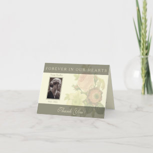 Vintage Bouquet with frame Sympathy Thank You N