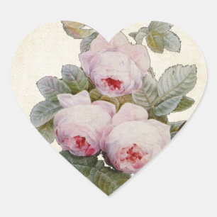 Vintage Bourbon Rose Envelope Seal Bouquet