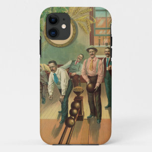 Vintage Bowling Alley #191 May 2 1894 Case-Mate iPhone Case