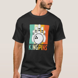Vintage Bowling Bowler  KingPins T-Shirt