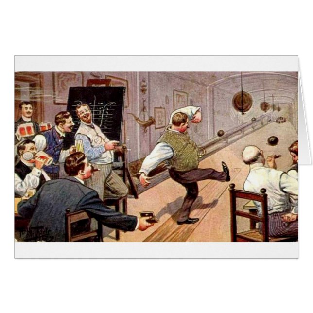 Vintage Bowling Buddies, (Front Horizontal)