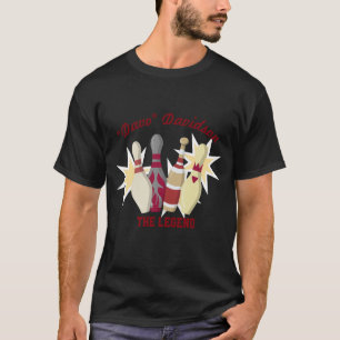 Vintage Bowling Themed T-Shirt