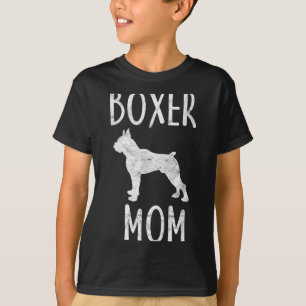Vintage Boxer Mum Gift Dog Owner Boxer Mother Men T-Shirt