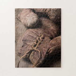 Vintage Boxing Gloves Jigsaw Puzzle
