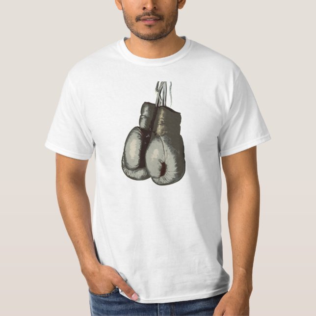 Vintage Boxing Gloves T-Shirt (Front)