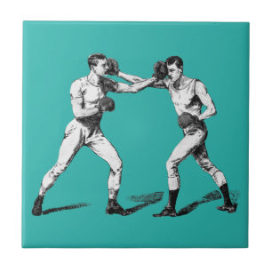 Vintage Boxing Tile