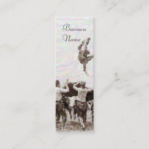Vintage Boy Scouts Toss Bookmark Business Cards