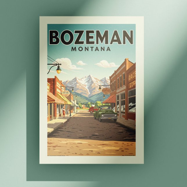 Vintage Bozeman Montana Postcard (Creator Uploaded)