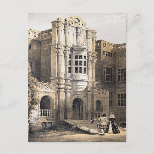 Vintage Bramshill House Hulme Frederick William Postcard (Front)