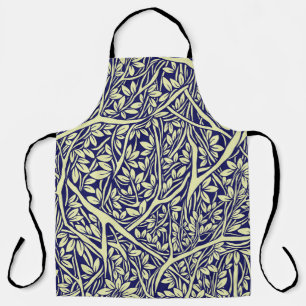 Vintage Branches: Interwoven Tree Pattern Apron