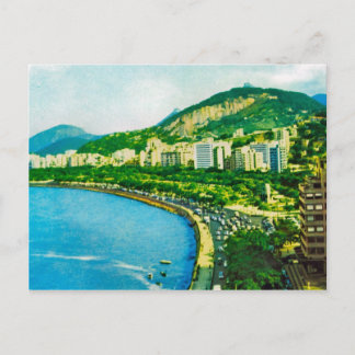 Vintage  Brazil, Rio de Janero Postcard