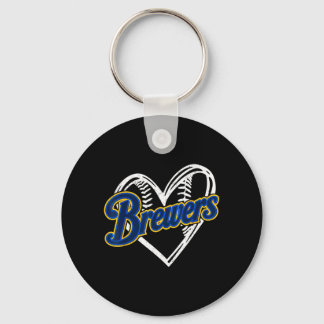 Vintage Brewers Retro Clic Gifts For Men Women Key Ring