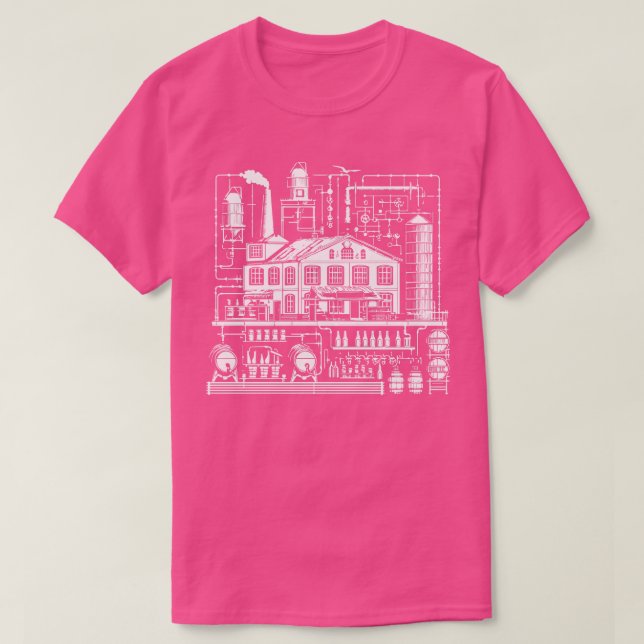 vintage brewery design T-Shirt (Design Front)