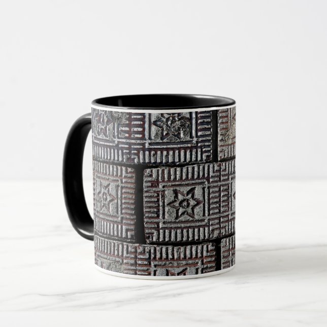 Vintage Brick Mug (Front Left)