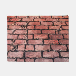 Vintage Brick Street Doormat