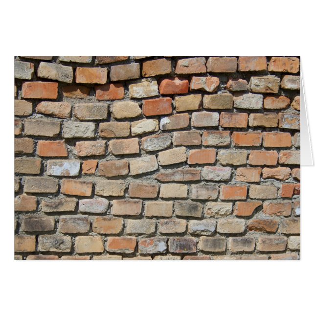 Vintage Brick Wall (Front Horizontal)