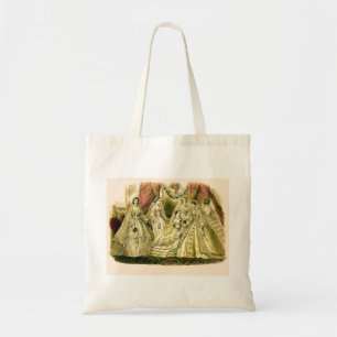 Vintage Bridal Brides Antique White Wedding Tote Bag