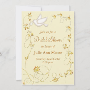 Vintage Bridal Shower Invitation