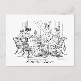 Vintage Bridal Shower Invitation